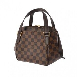 Louis Vuitton Damier Canvas Brown Handbag Belem